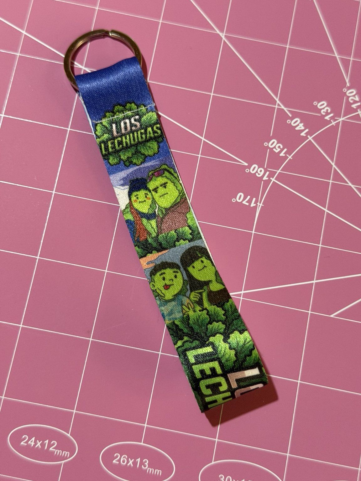 Lanyard tipo llavero personalizado
